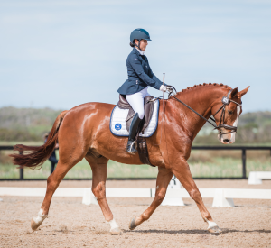 Katherine Dunstan and Bumble after Arthramid Vet treatment